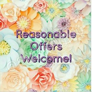 Reasonable Offers Welcome!